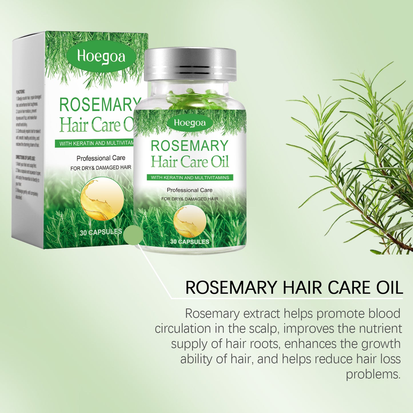 Rosemary Hair Care Capsules