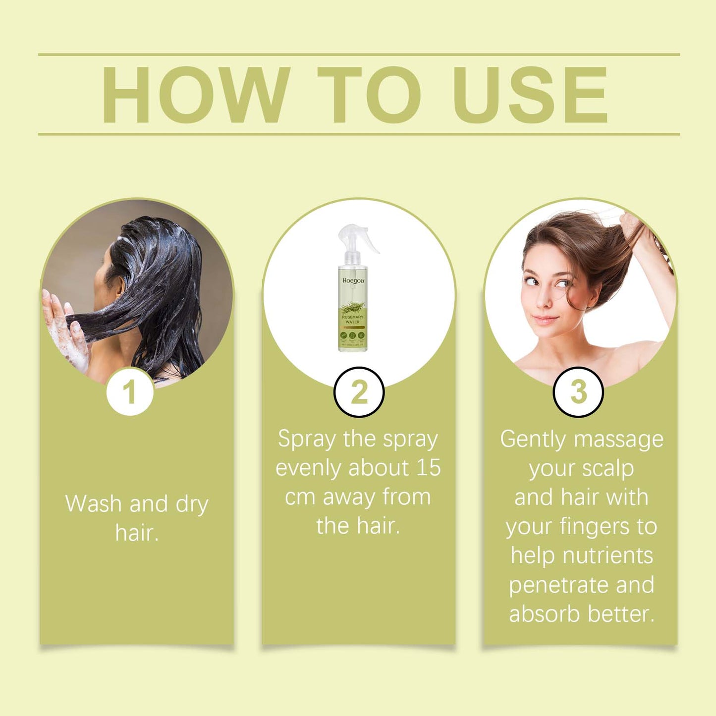 Rosemary Hair Care Spray Nourishes