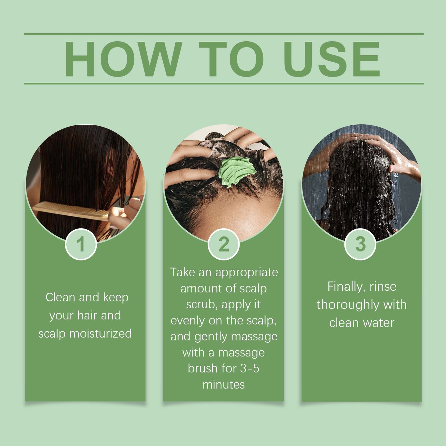 Rosemary Scalp Scrub, Refreshing And Soothing Scalp Scrub