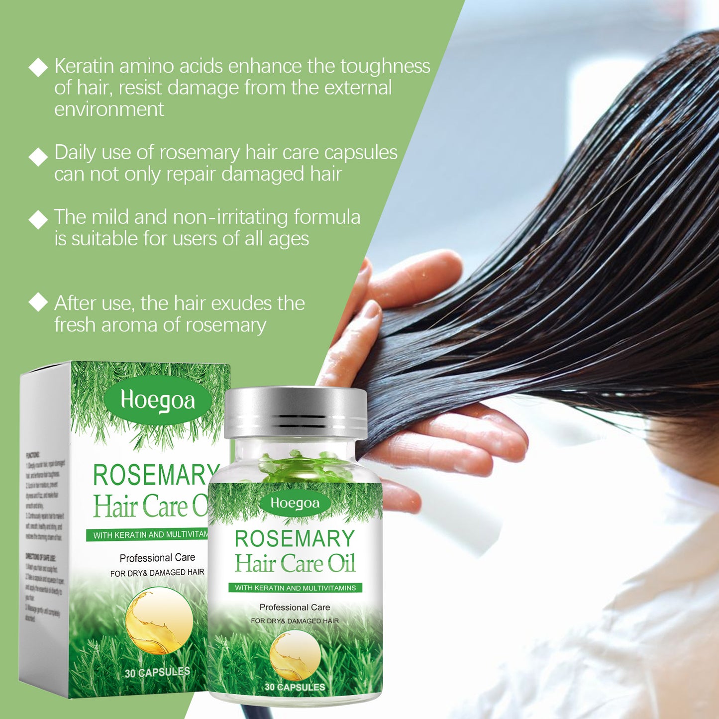 Rosemary Hair Care Capsules