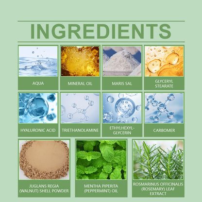 Rosemary Scalp Scrub,  Refreshing And Soothing Scalp Scrub