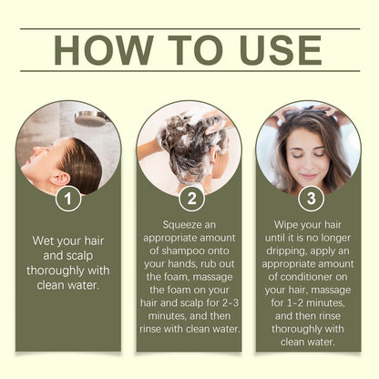 Rosemary Shampoo Set Anti-Dandruff Oil