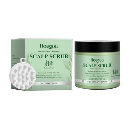 Rosemary Scalp Scrub,  Refreshing And Soothing Scalp Scrub