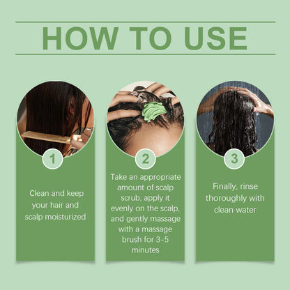 Rosemary Scalp Scrub,  Refreshing And Soothing Scalp Scrub